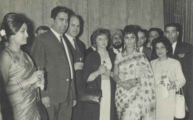 60s premiere at the Imperial with Jaswant Sidhu left of centre, courtesy Amarjit Sidhu