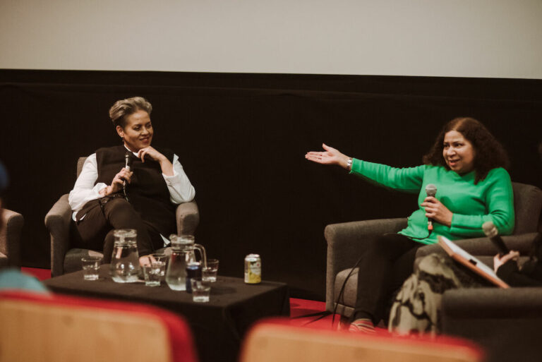 Kit de Waal and Angela Ferreira at Square Eyes TV Fest 2022