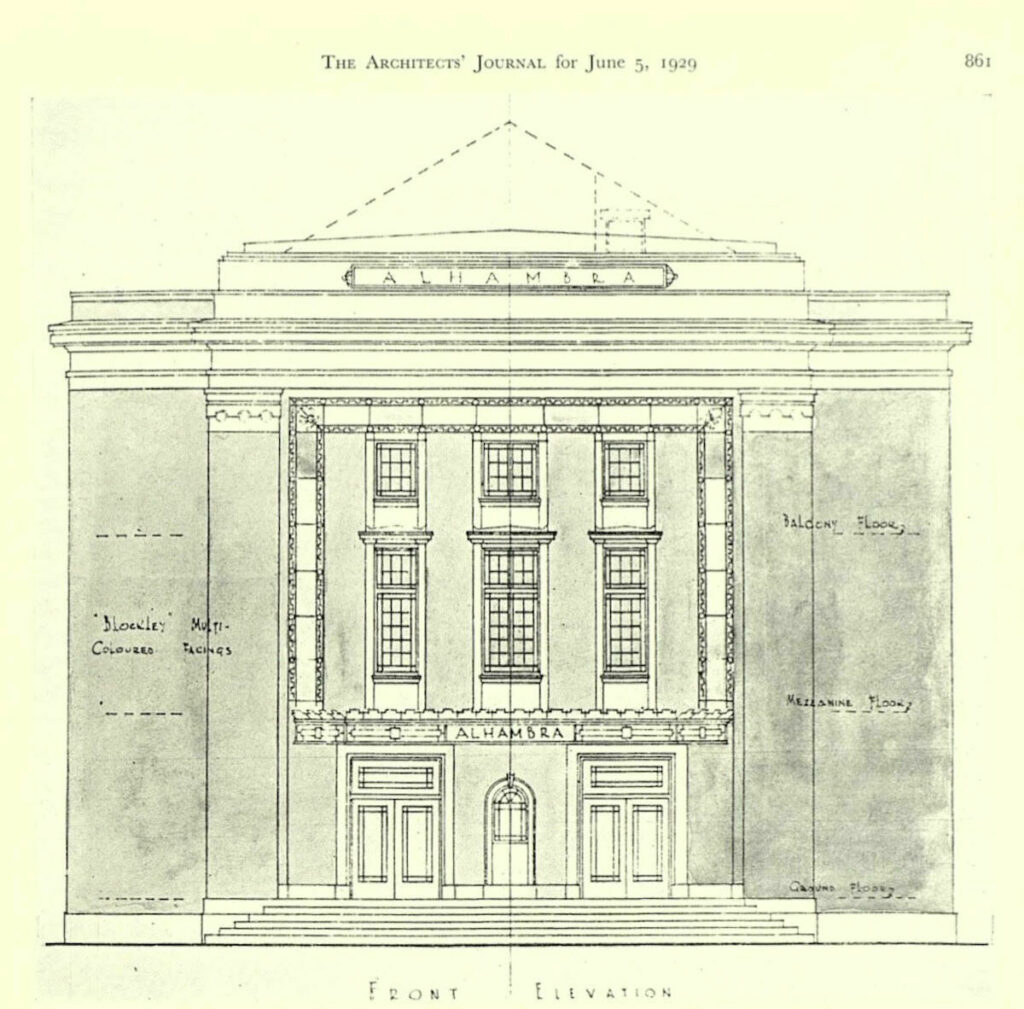 Architectural Plans of Exterior c.1920s